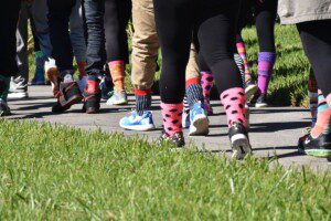 Crazy Socks at the Crazy Sock Walk 2016