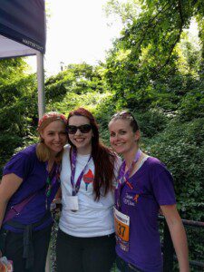 RSDSA Special Events Coordinator Sammie with the RSDivas, Ginger and Kerry. All are battling CRPS/RSD