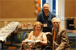 CRPS Warrior Beth who is a member of the Long Island Walk committee