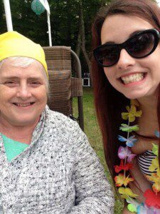 Author Samantha and her nana don't compare pain but instead help each other through their respective pain. Cancer and CRPS may be different, but pain is pain.