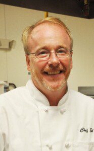 Man in a chef coat